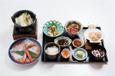 【タイムセール最大5%OFF◆2食付】◇宗谷御膳◇ご夕食は3つの海に面した稚内の“海の幸”！宗谷のタコを使った名物『たこしゃぶ』♪